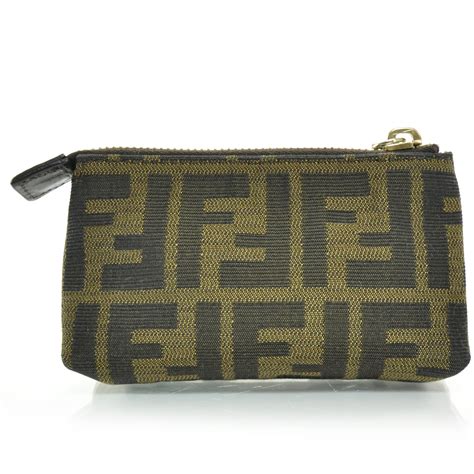 fendi zucca coin pouch|how to authenticate fendi bag.